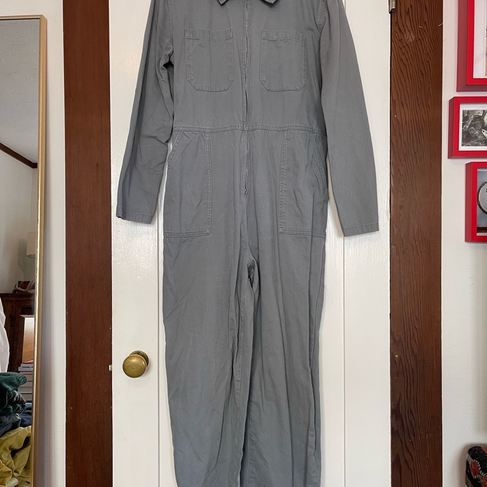 BDG Urban Outfitters Light Blue/Gray Jumpsuit